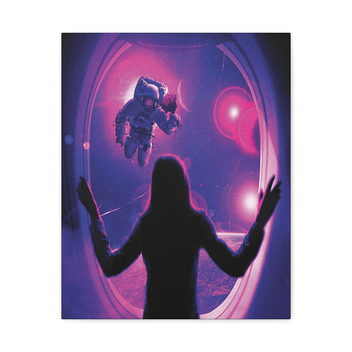 SPACE BOUQUET Canvas Artwork