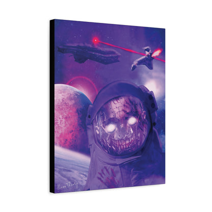 ALIEN CONTACT Canvas Artwork - 24" x 30"