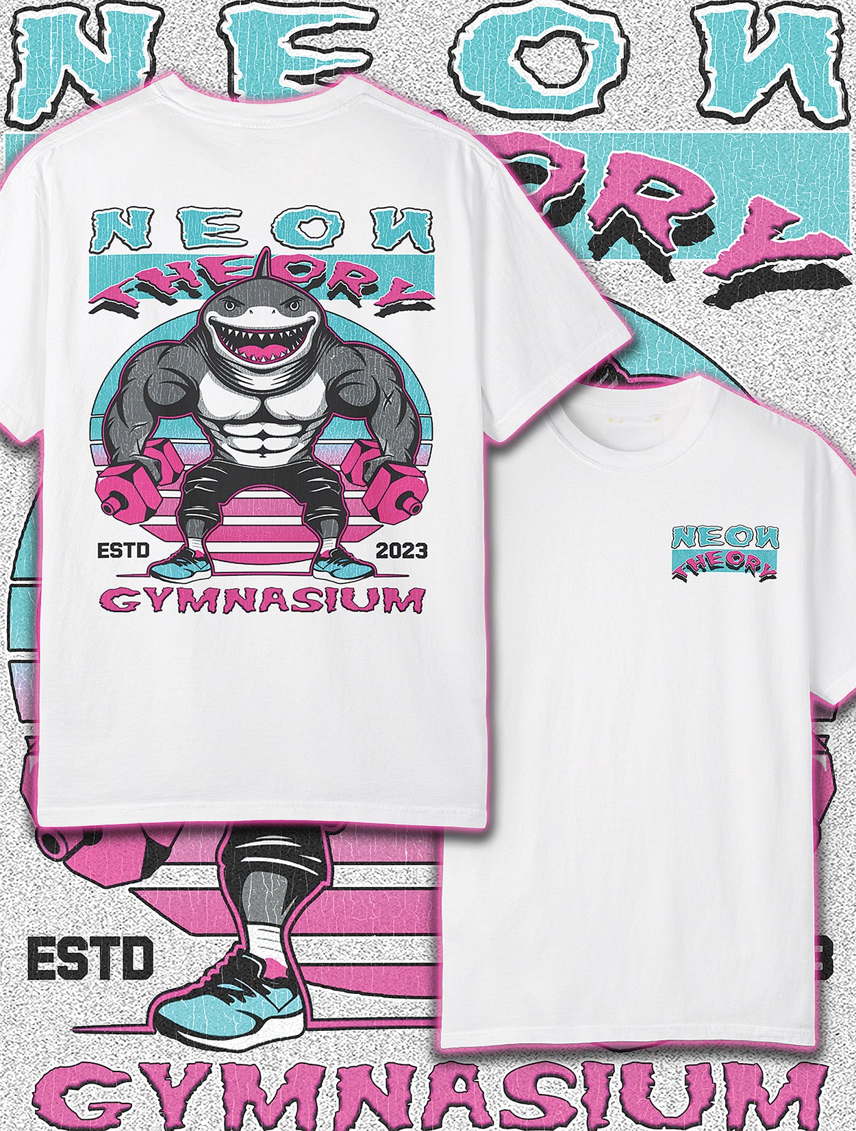 NEON THEORY GYMNASIUM Unisex T-Shirt