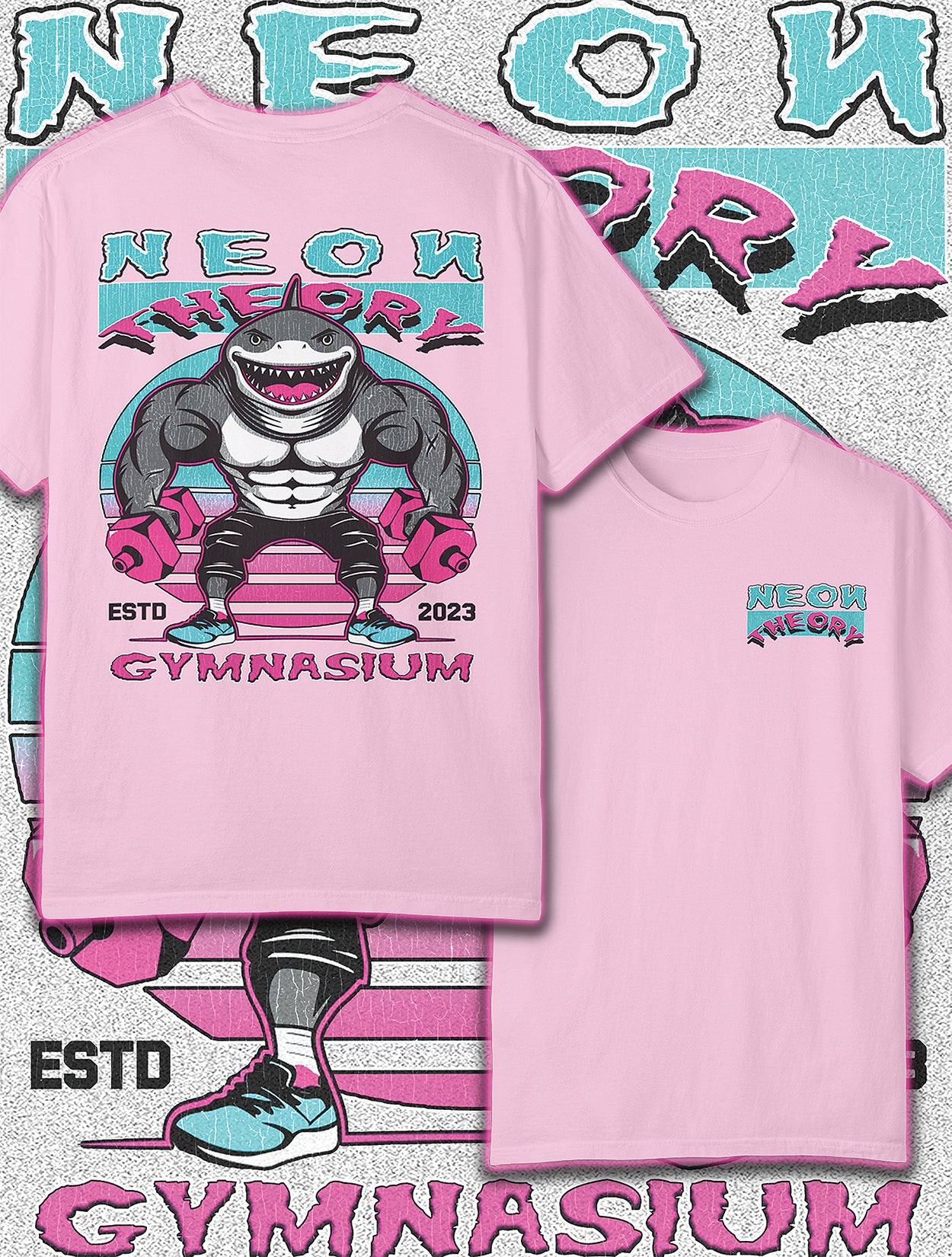 NEON THEORY GYMNASIUM Unisex T-Shirt