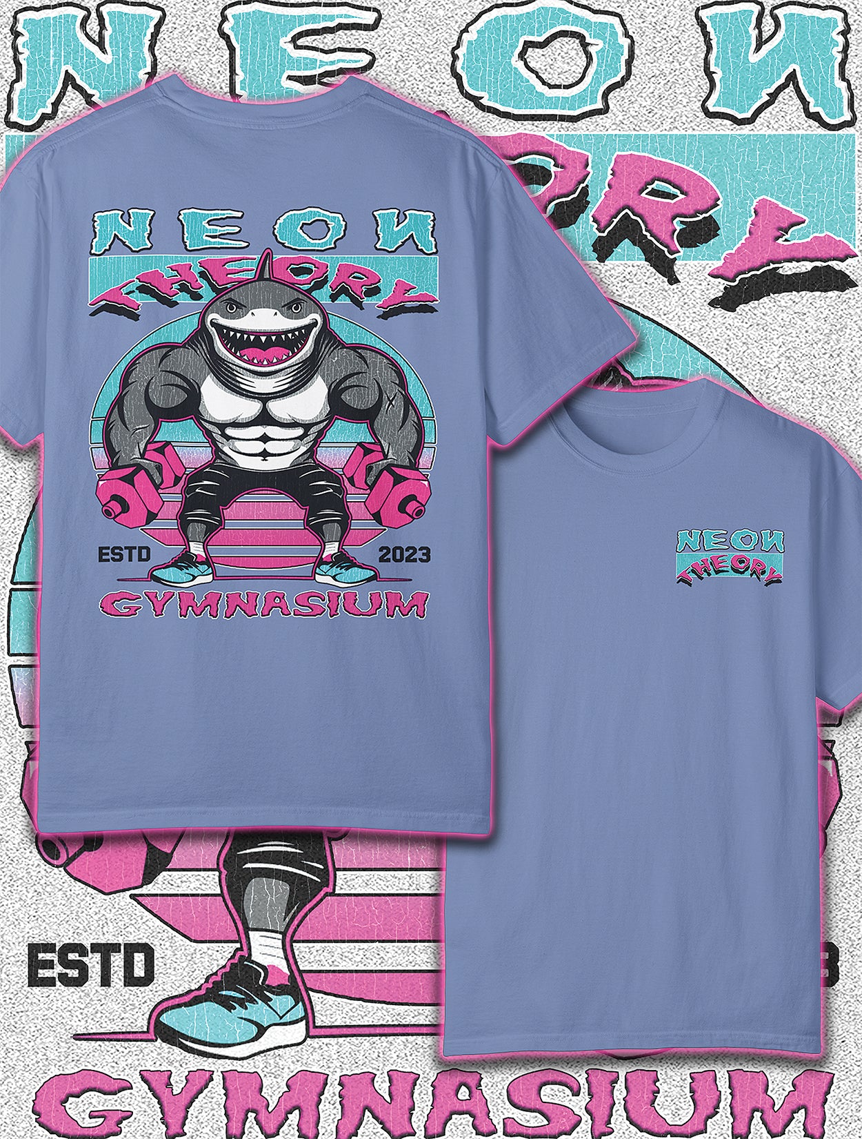 NEON THEORY GYMNASIUM Unisex T-Shirt
