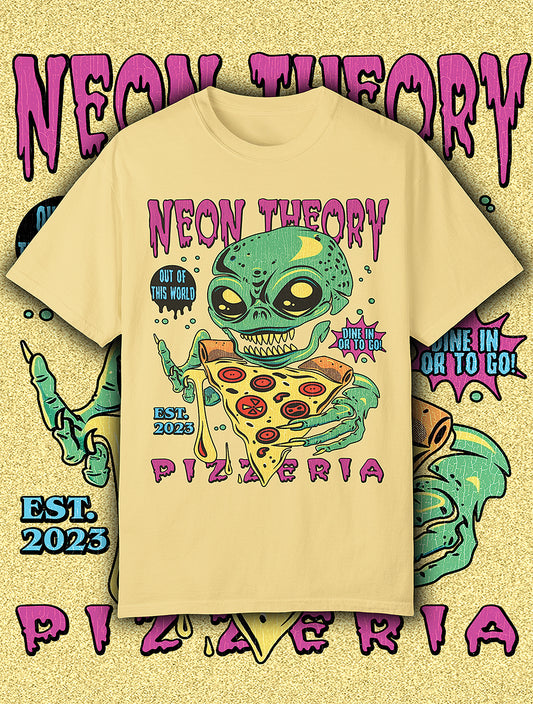 NEON THEORY PIZZERIA Unisex T-Shirt