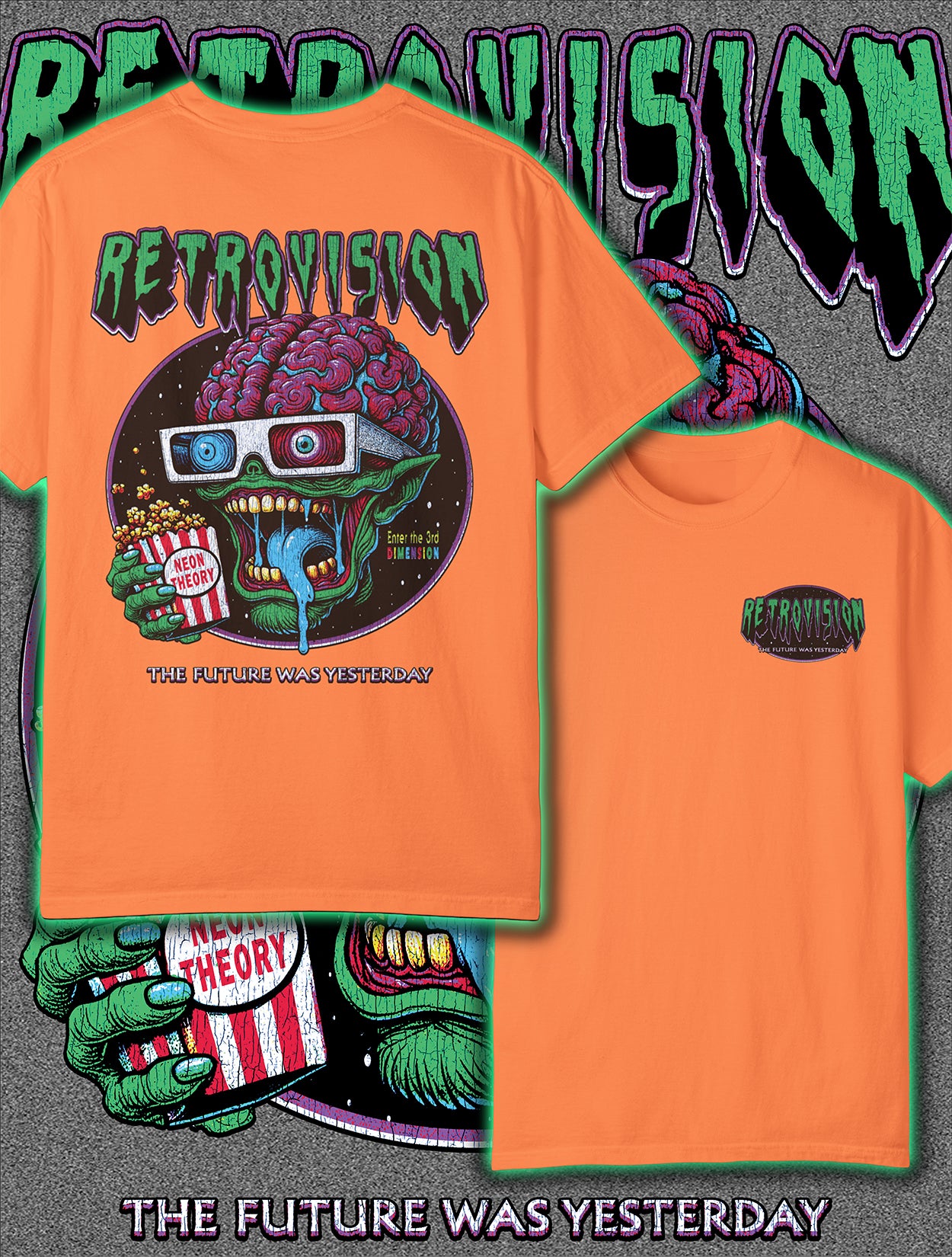 RETROVISION 3D Unisex T-Shirt