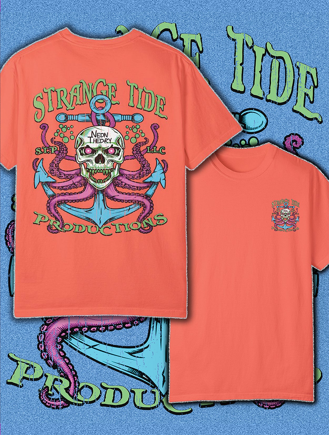 STRANGE TIDE PRODUCTIONS x NEON THEORY Unisex T-Shirt