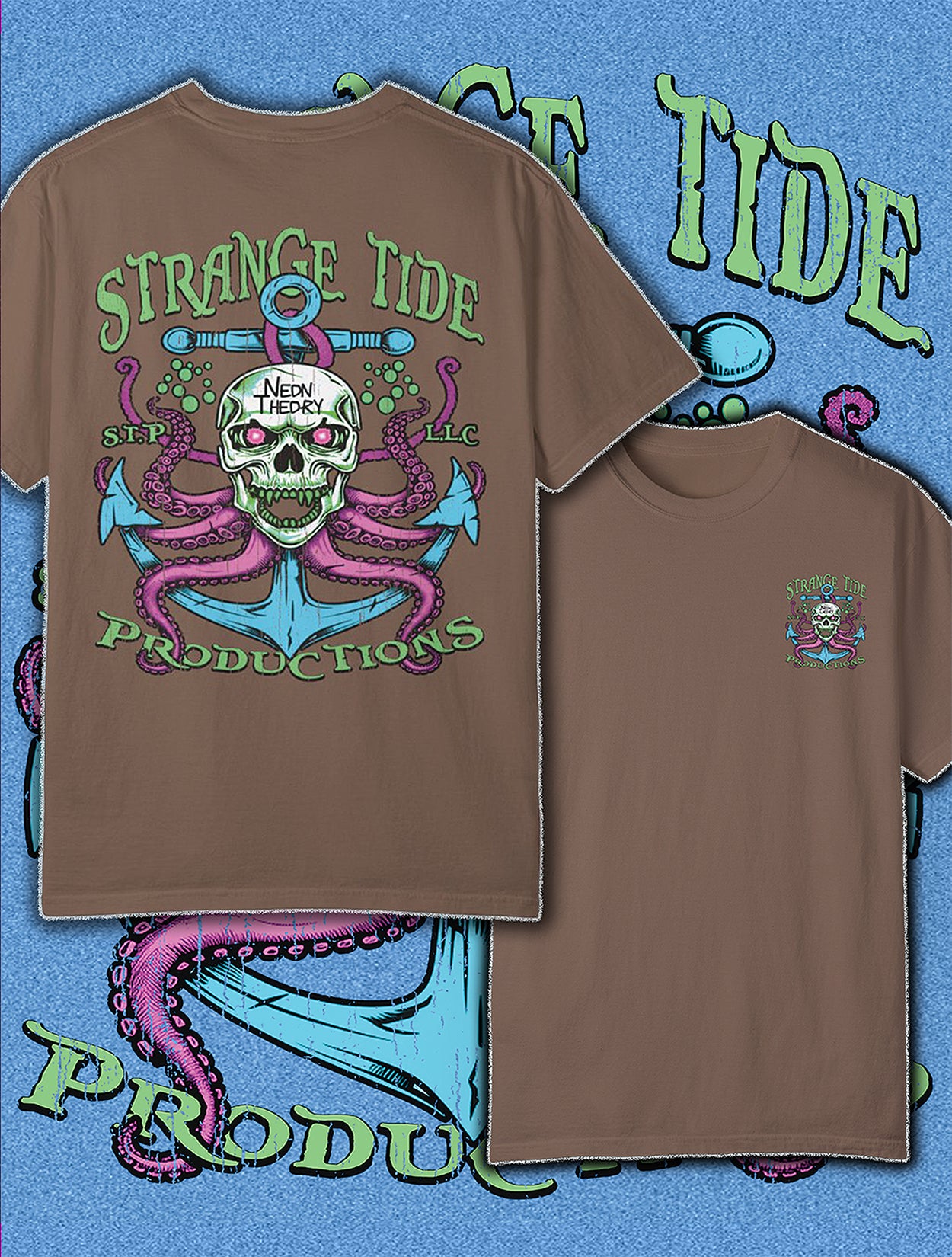 STRANGE TIDE PRODUCTIONS x NEON THEORY Unisex T-Shirt