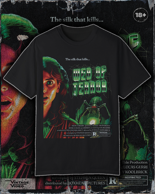 WEB OF TERROR Unisex T-Shirt