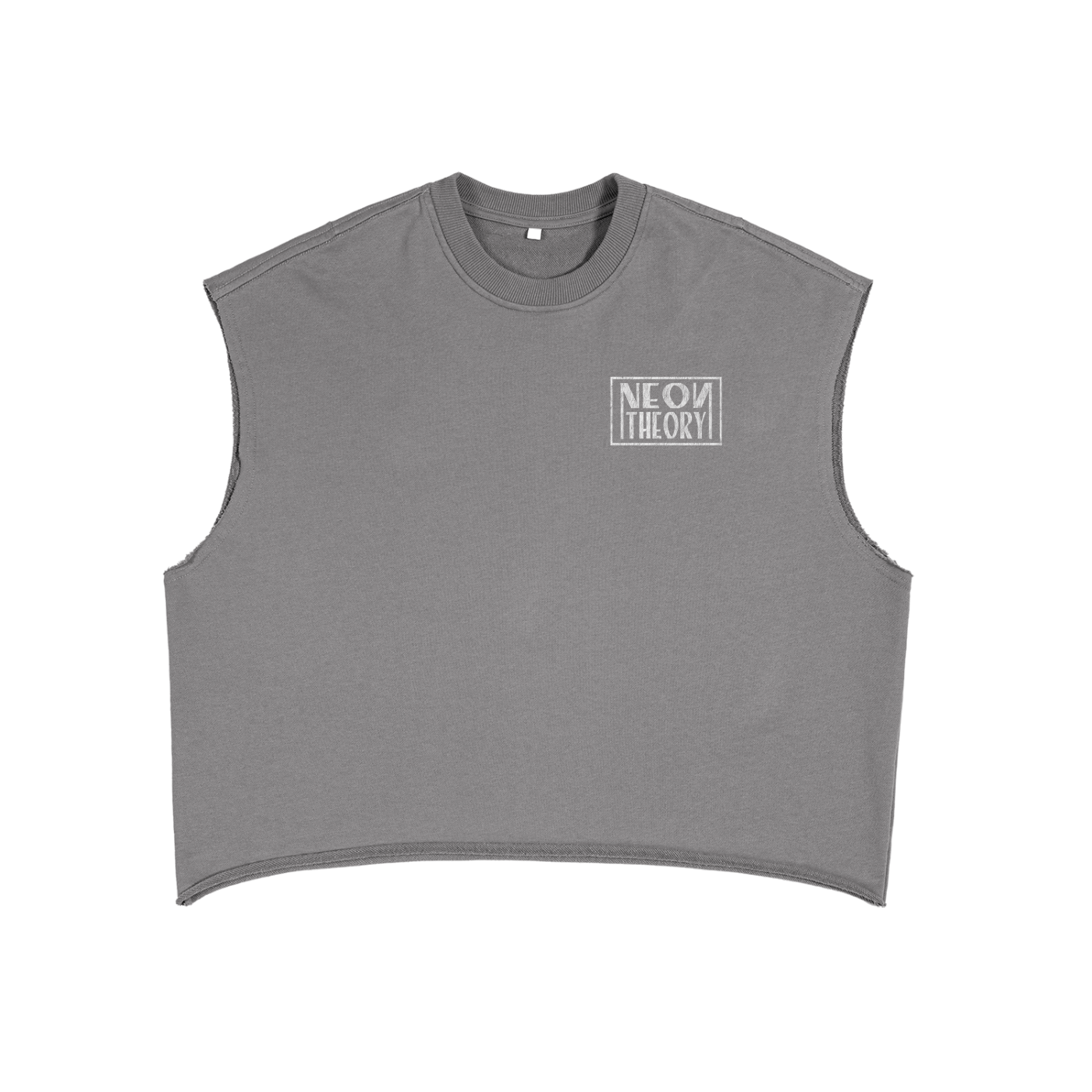 NEON THEORY French Terry Boxy Tank Top