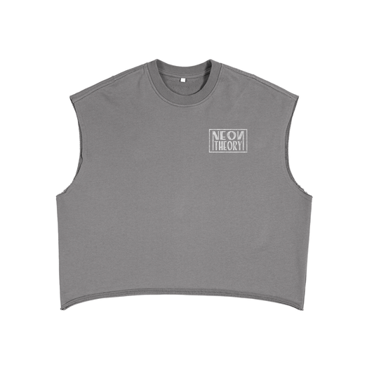 NEON THEORY French Terry Boxy Tank Top