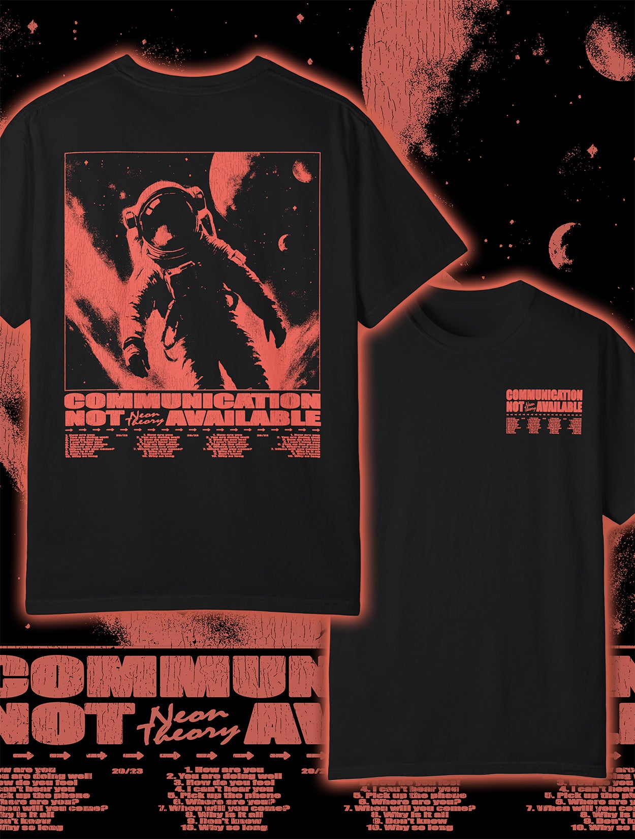COMMUNICATION NOT AVAILABLE Unisex T-shirt