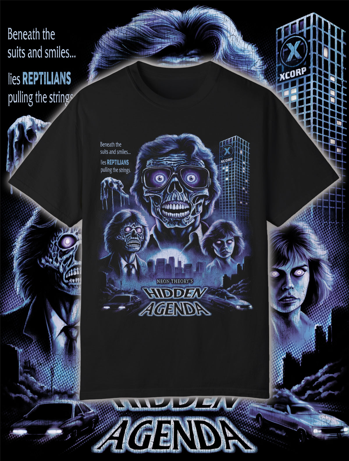 HIDDEN AGENDA Unisex T-shirt