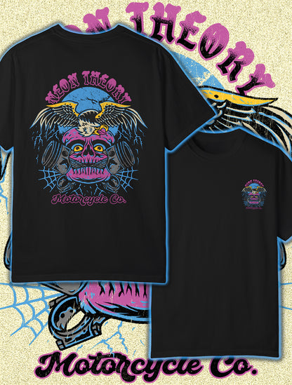 NEON THEORY MOTORCYCLE CO. Unisex T-shirt