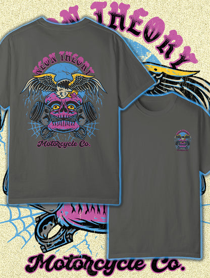 NEON THEORY MOTORCYCLE CO. Unisex T-shirt