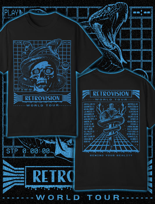 RETROVISION WORLD TOUR Unisex T-Shirt
